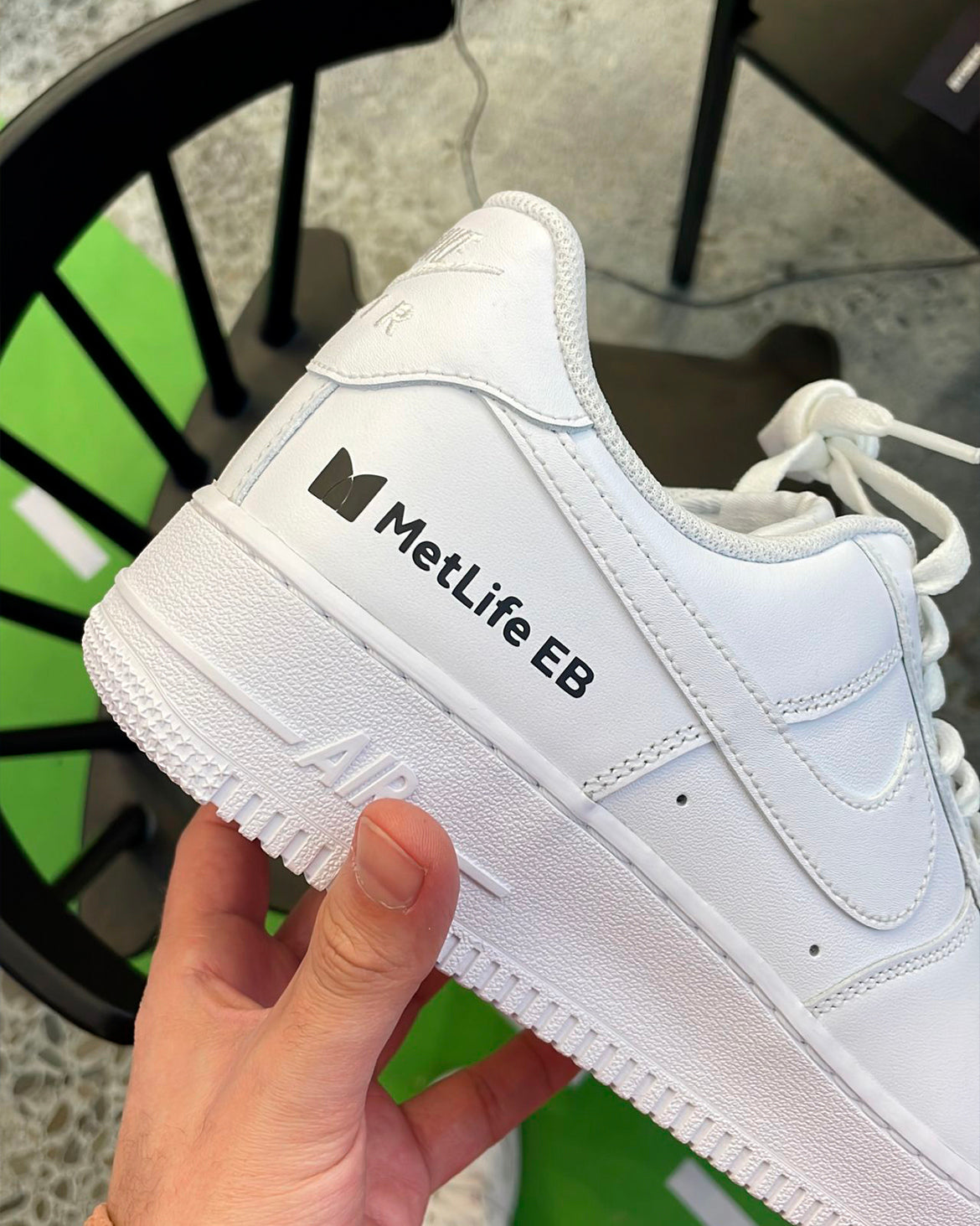 Logo en Zapatillas Estampado