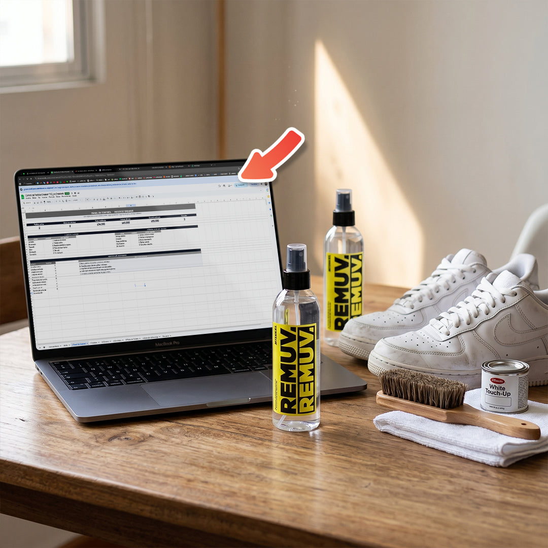 Control Financiero Negocio Sneakers