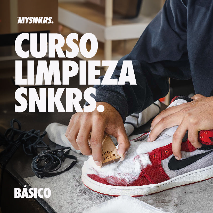 Curso Limpieza de Zapatillas Básico - Presencial