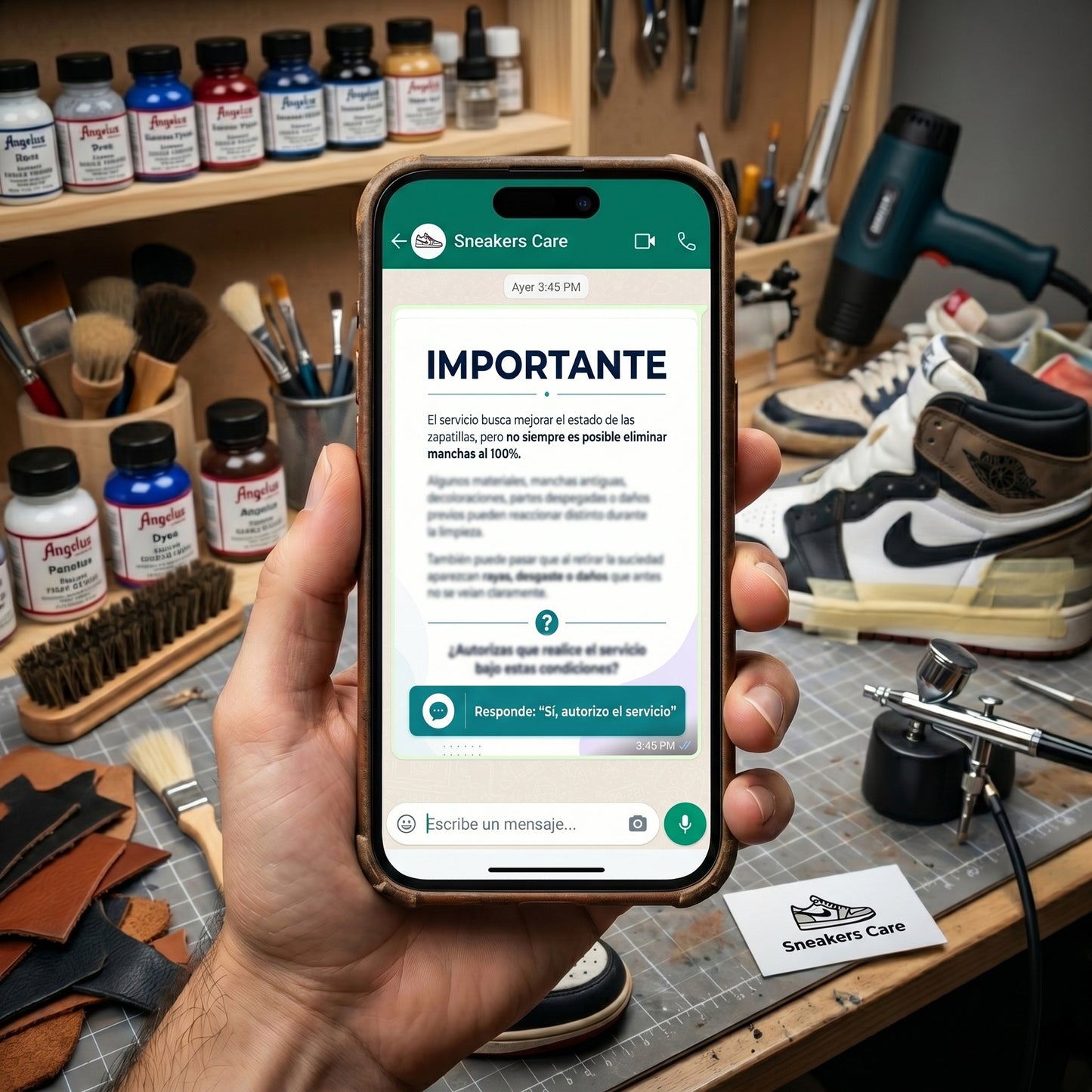Contrato Simple para Servicios de Limpieza de Zapatillas