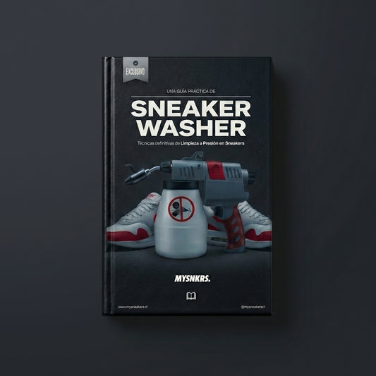 Ebook Sneaker Washer sobre limpieza a presión para zapatillas y emprendedores sneaker.
