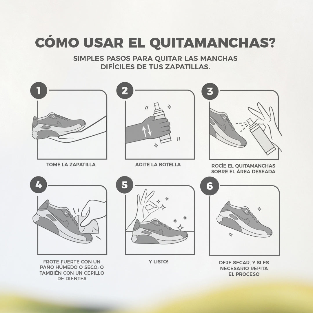 Quita manchas para Zapatillas MYSNEAKERS – 150ml