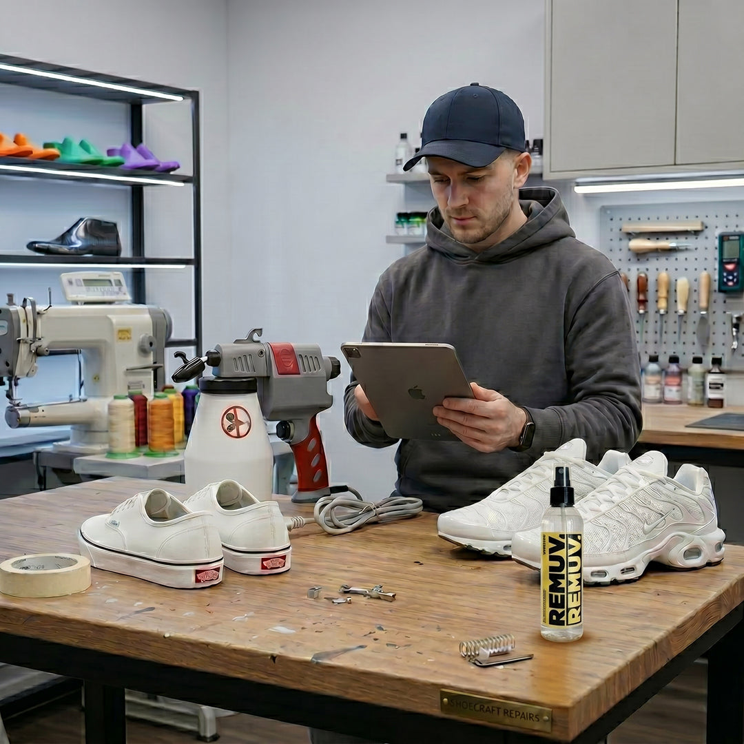 E-Book Sneaker Washer — Guía de Limpieza a Presión para Zapatillas