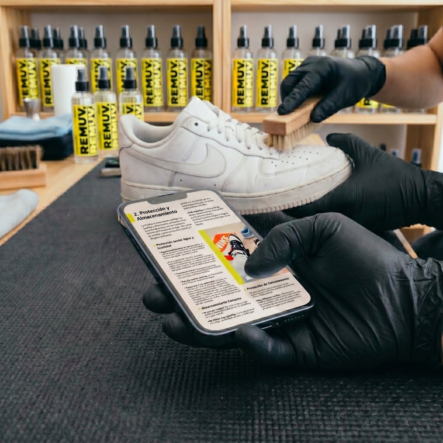 Tips de limpieza y mantención de zapatillas con REMUV